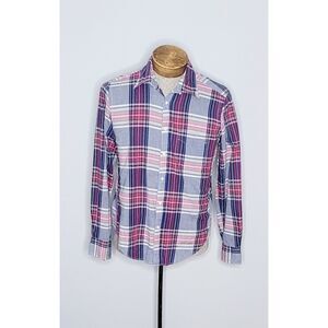 GANT Rugger Indigo Madras Men's Button Down Shirt